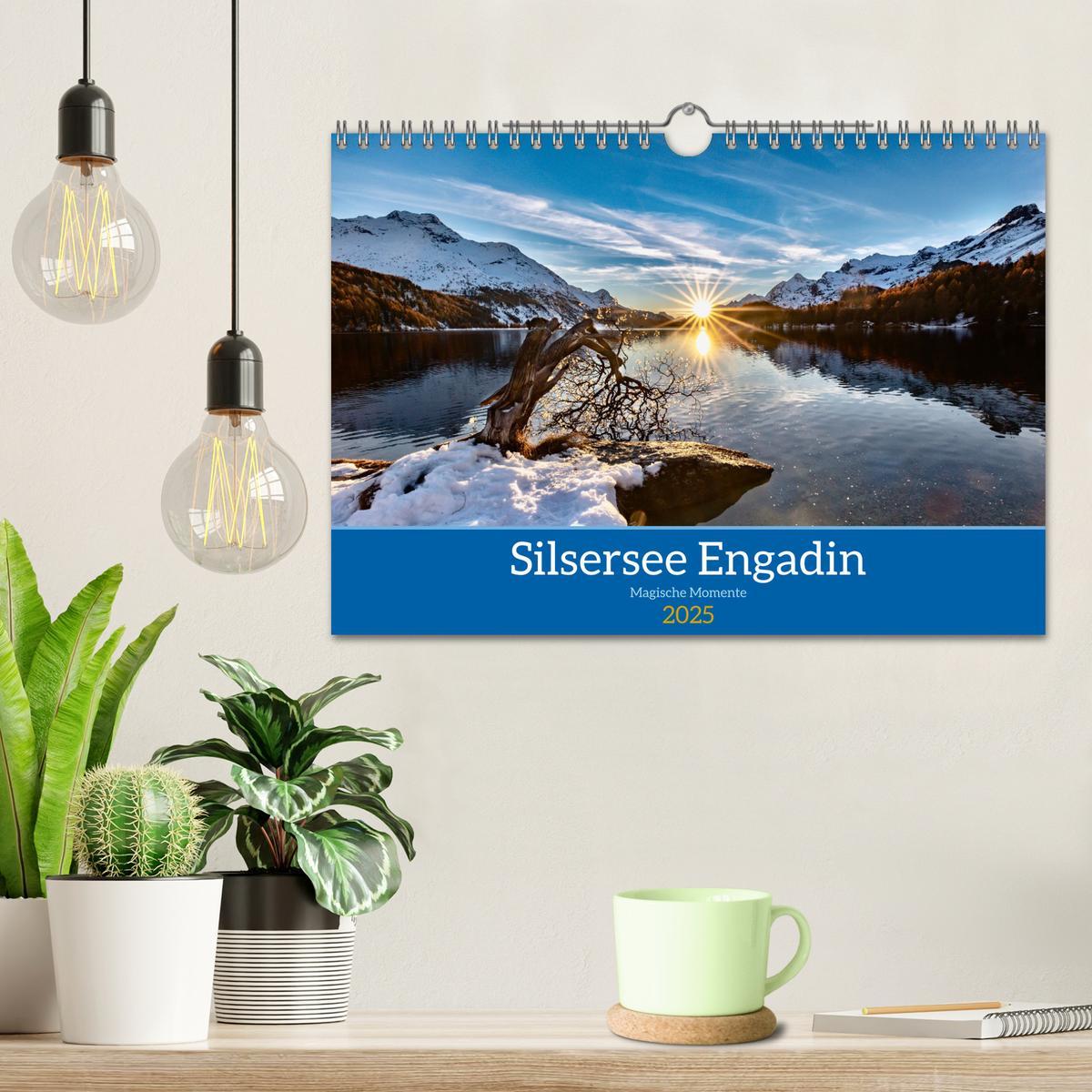 Bild: 9783383912856 | Silsersee Engadin (Wandkalender 2025 DIN A4 quer), CALVENDO...