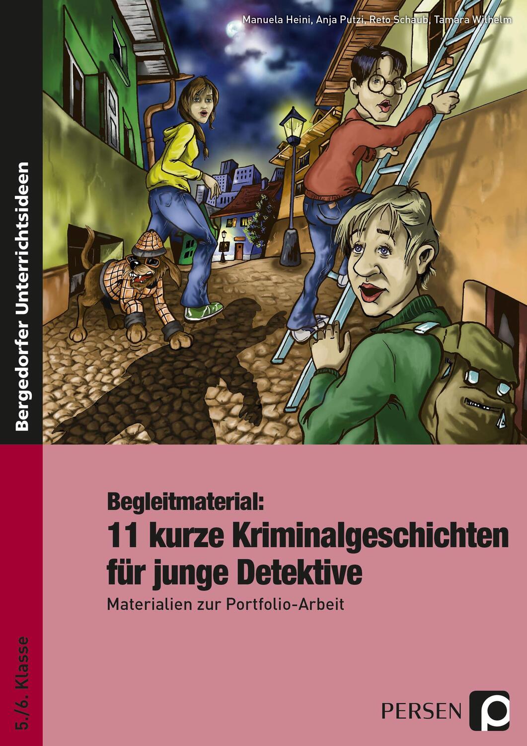 Cover: 9783403234487 | Begleitmaterial: 11 kurze Kriminalgeschichten | M. Heini (u. a.)