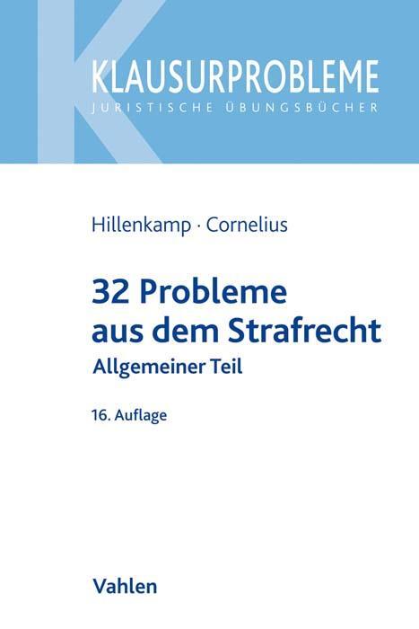Cover: 9783800665488 | 32 Probleme aus dem Strafrecht | Allgemeiner Teil | Hillenkamp (u. a.)