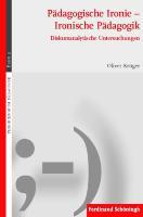 Cover: 9783506770622 | Pädagogische Ironie - Ironische Pädagogik | Jens Oliver Krüger | Buch