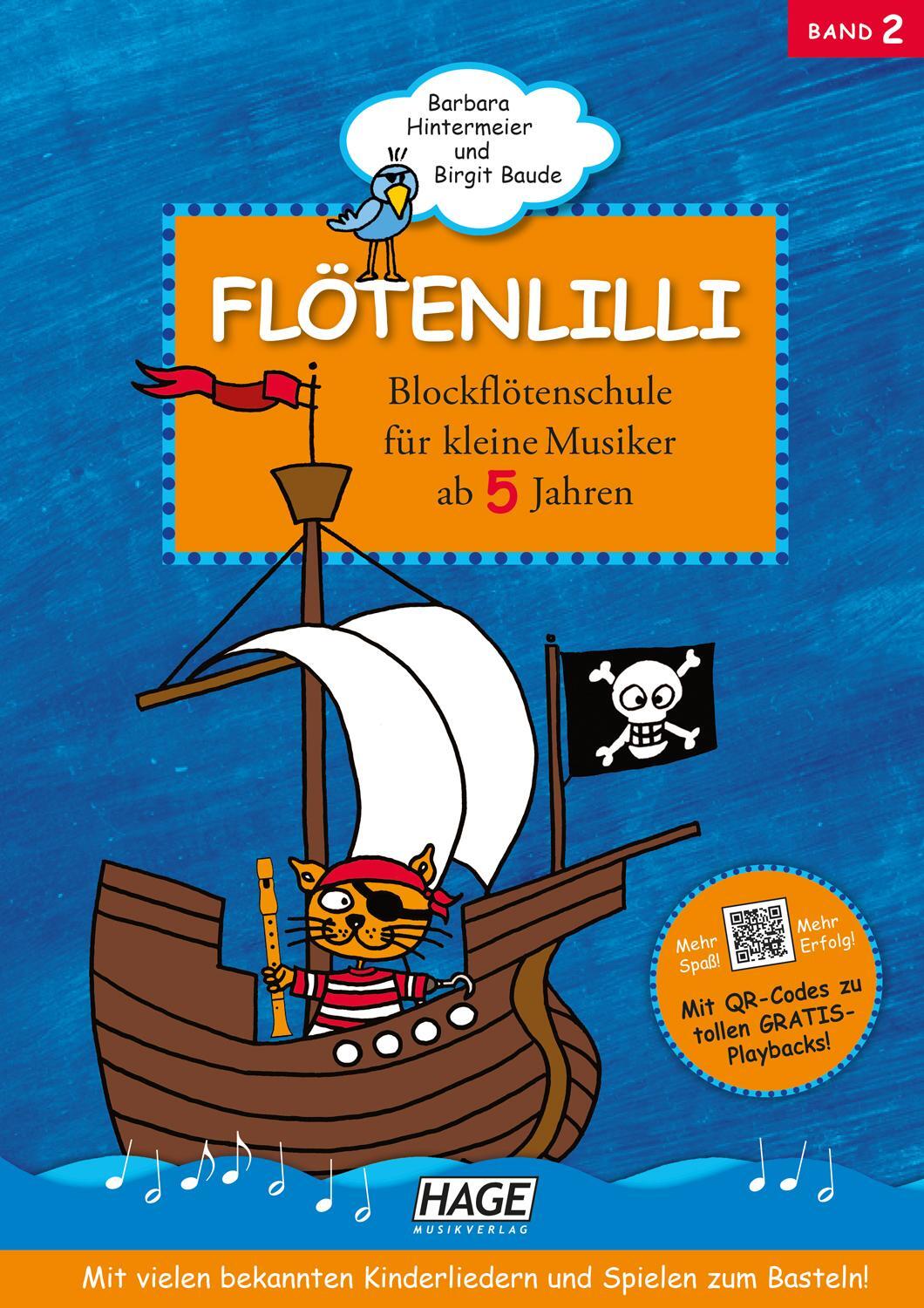 Cover: 9783866260771 | Flötenlilli 2 mit QR-Codes | Barbara Hintermeier (u. a.) | Taschenbuch