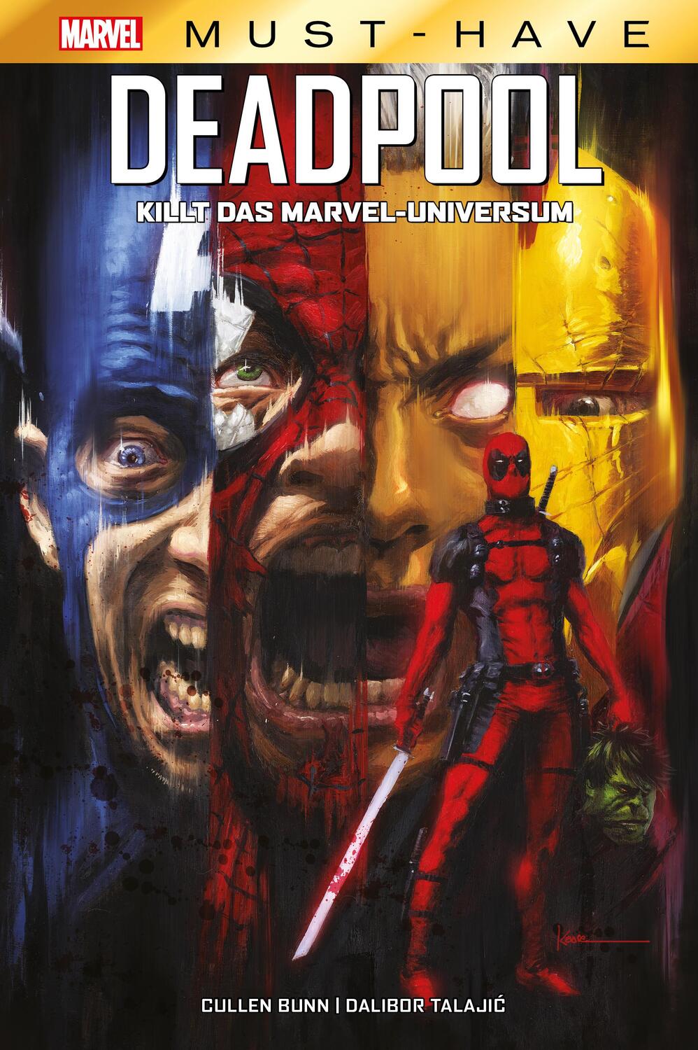 Cover: 9783741618420 | Marvel Must-Have: Deadpool killt das Marvel-Universum | Bunn (u. a.)