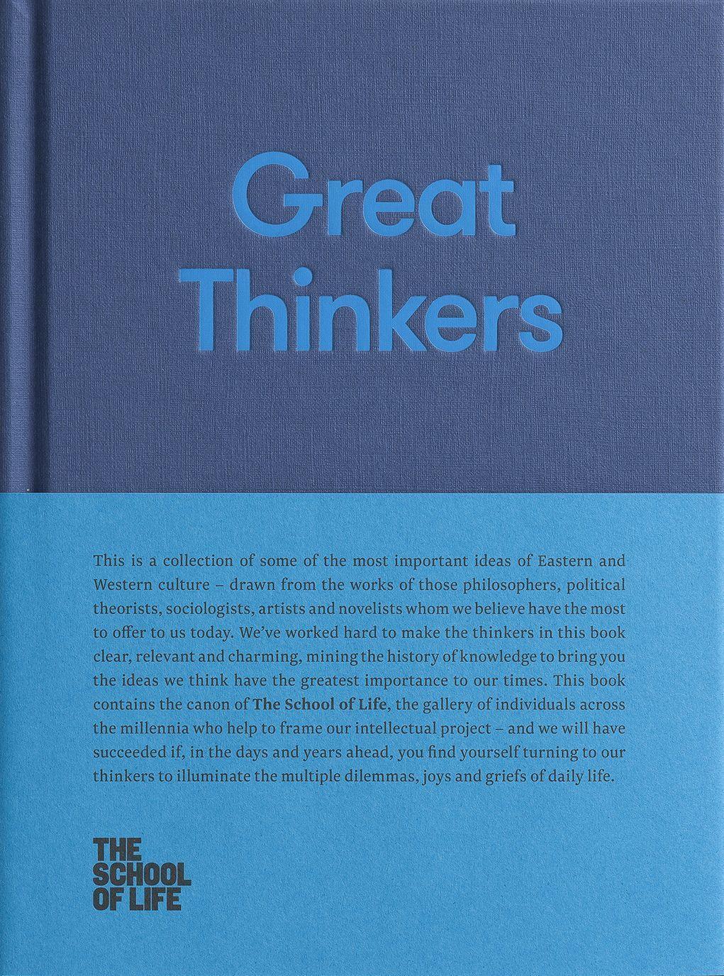 Cover: 9780993538704 | Great Thinkers | The School Of Life | Buch | 480 S. | Englisch | 2016