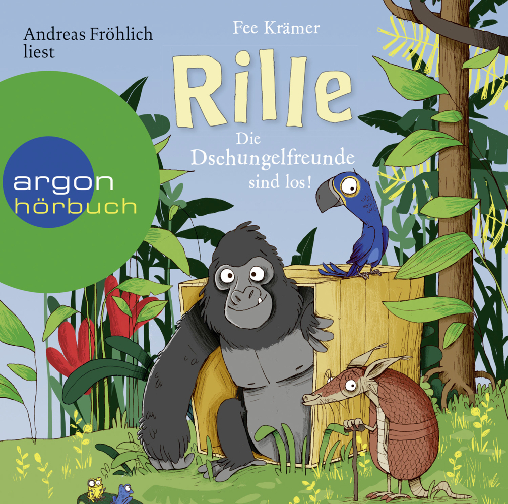 Cover: 9783839842324 | Rille - Die Dschungelfreunde sind los!, 2 Audio-CD | Fee Krämer | CD