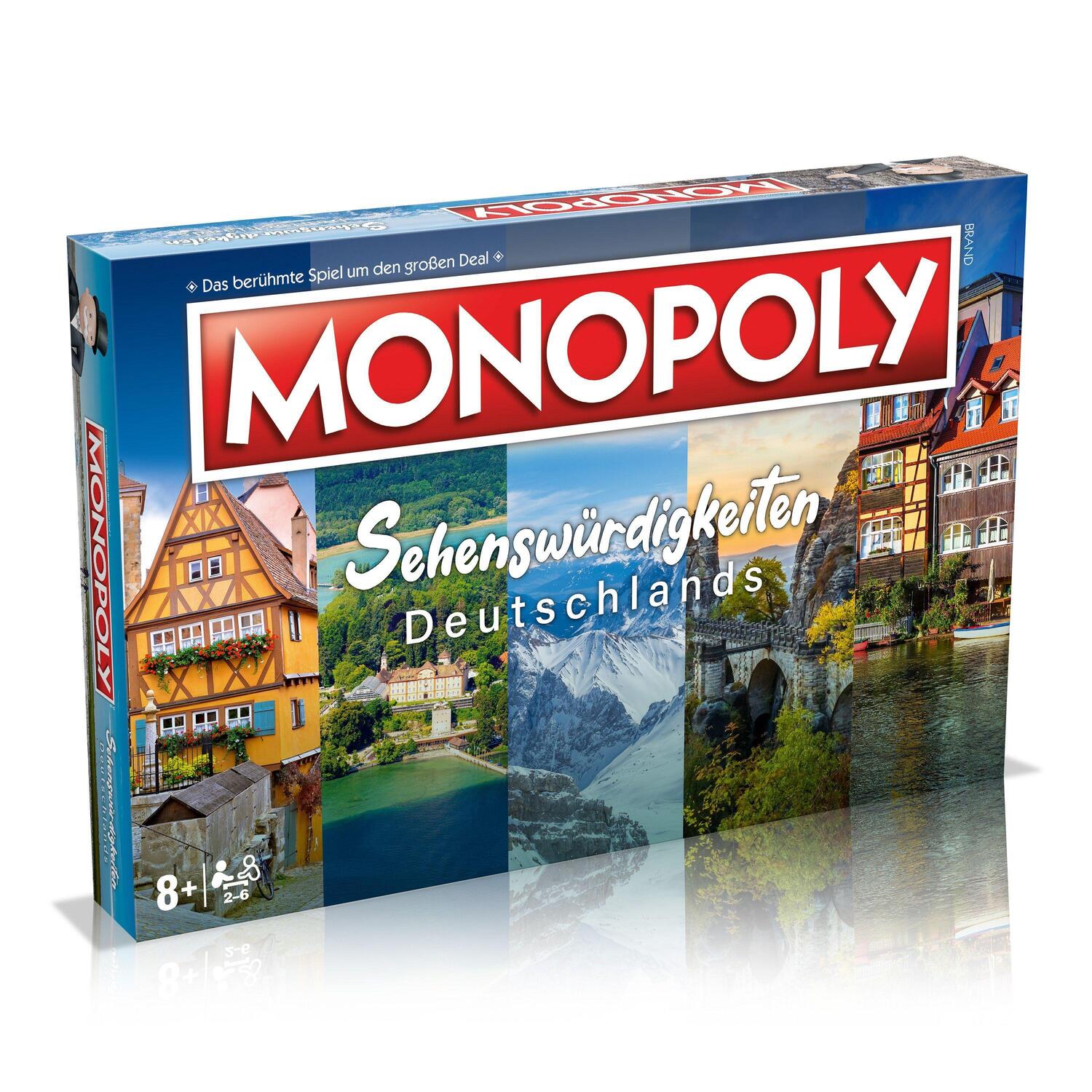 Bild: 4035576049210 | Monopoly die schönsten Sehenswürdigkeiten Deutschlands | Stück | 2023