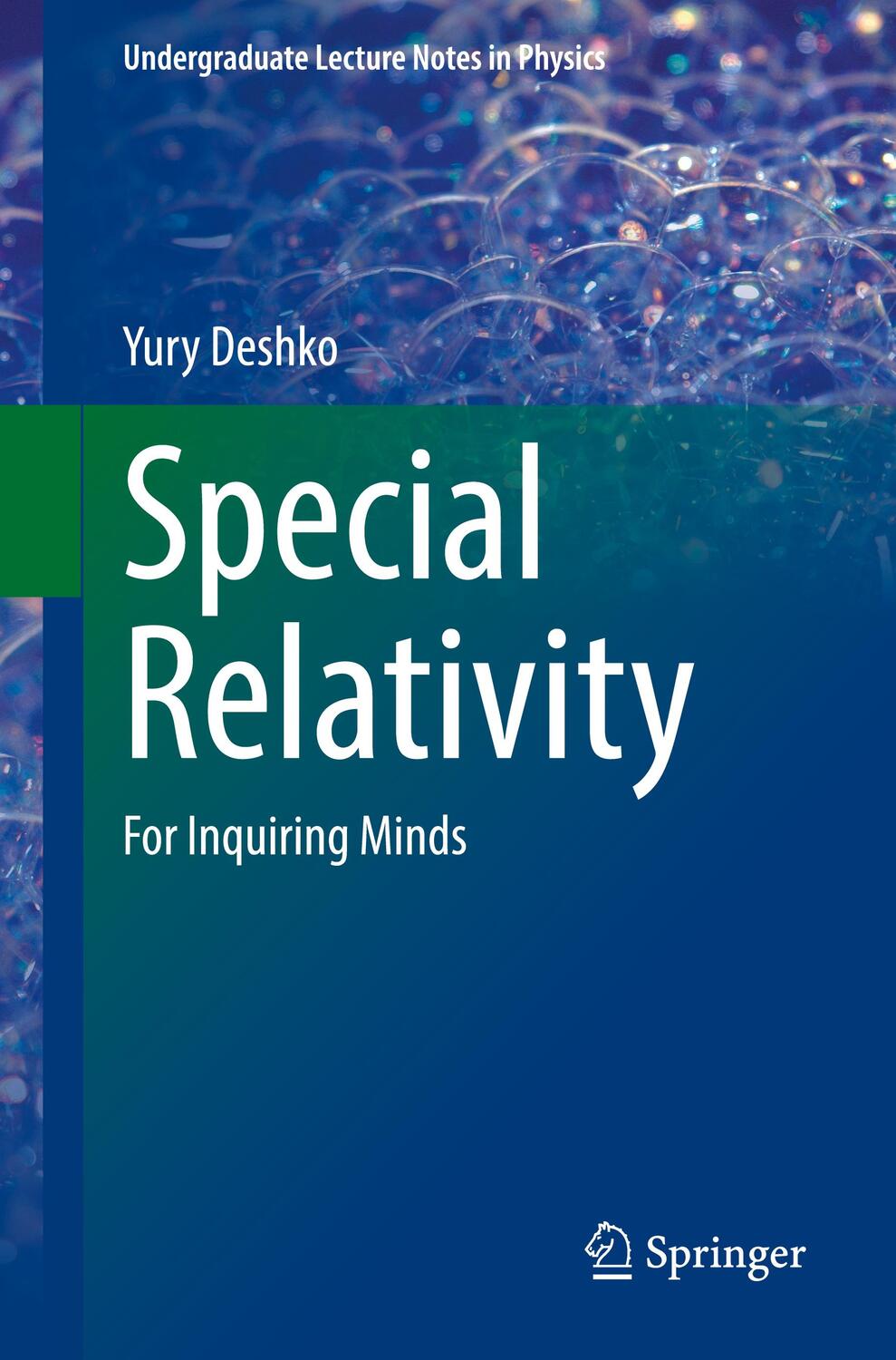 Cover: 9783030911416 | Special Relativity | For Inquiring Minds | Yury Deshko | Taschenbuch