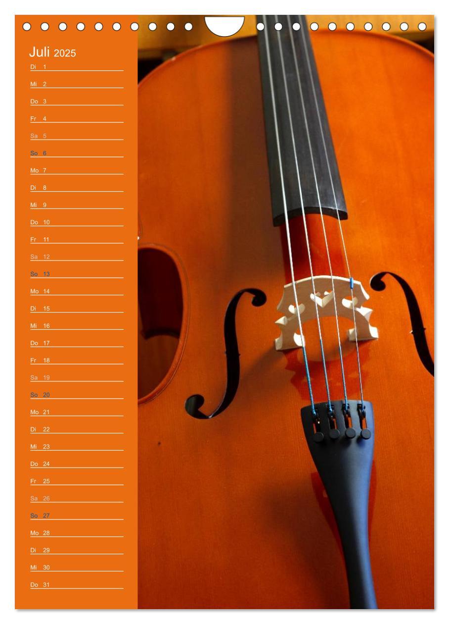 Bild: 9783457010891 | Geliebtes Cello (Wandkalender 2025 DIN A4 hoch), CALVENDO...