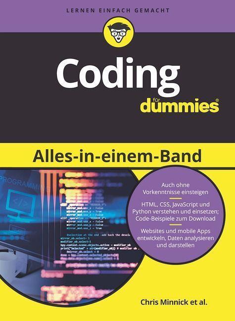 Cover: 9783527721085 | Coding Alles-in-einem-Band für Dummies | Chris Minnick | Taschenbuch