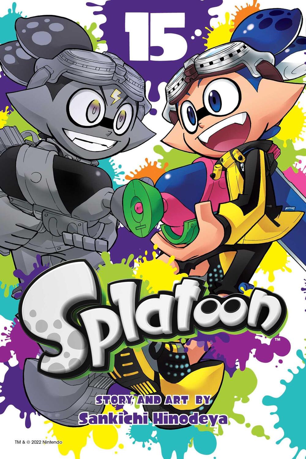 Cover: 9781974732456 | Splatoon, Vol. 15 | Sankichi Hinodeya | Taschenbuch | Englisch | 2022