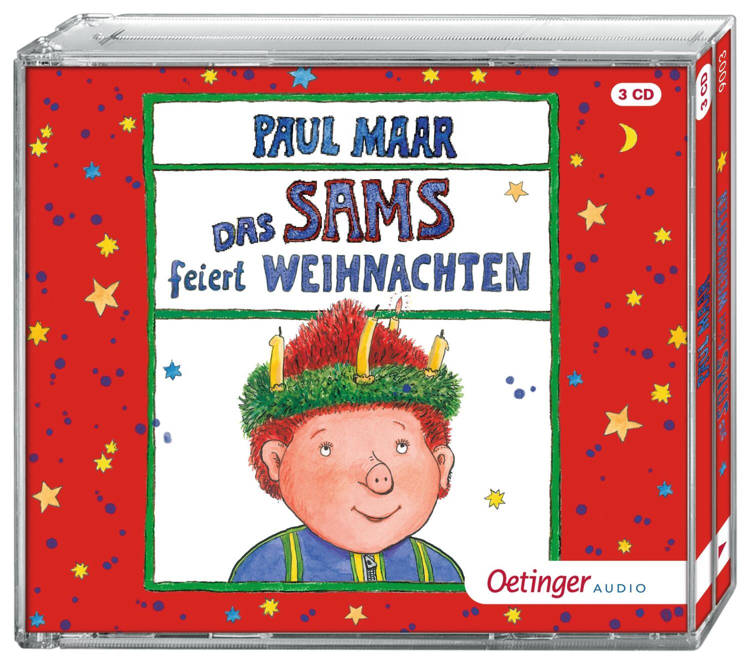 Bild: 9783837390032 | Das Sams 9. Das Sams feiert Weihnachten | (3 CD) | Paul Maar | CD