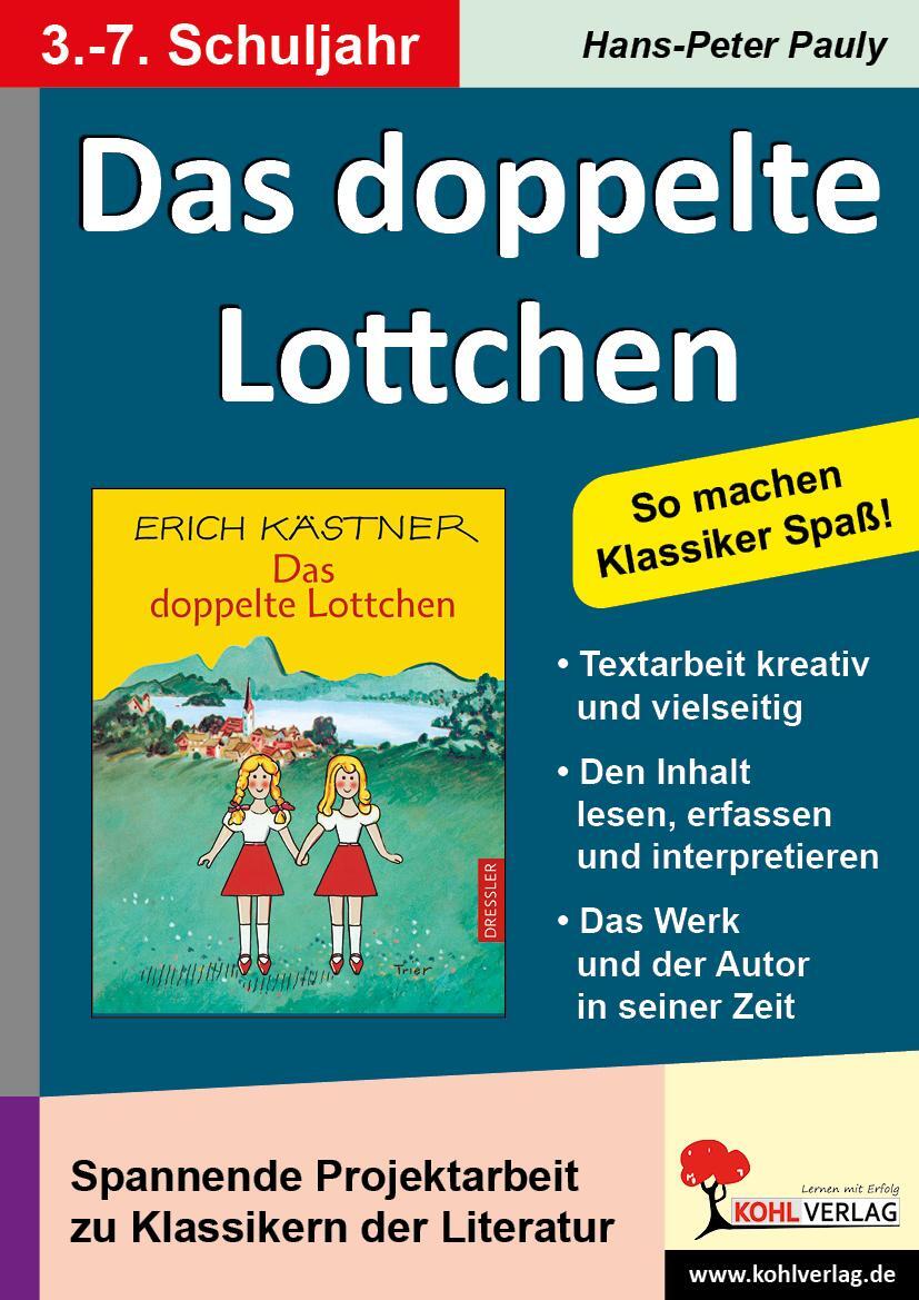 Cover: 9783955130749 | Das doppelte Lottchen - Begleitmaterial | Hans-Peter Pauly | Broschüre
