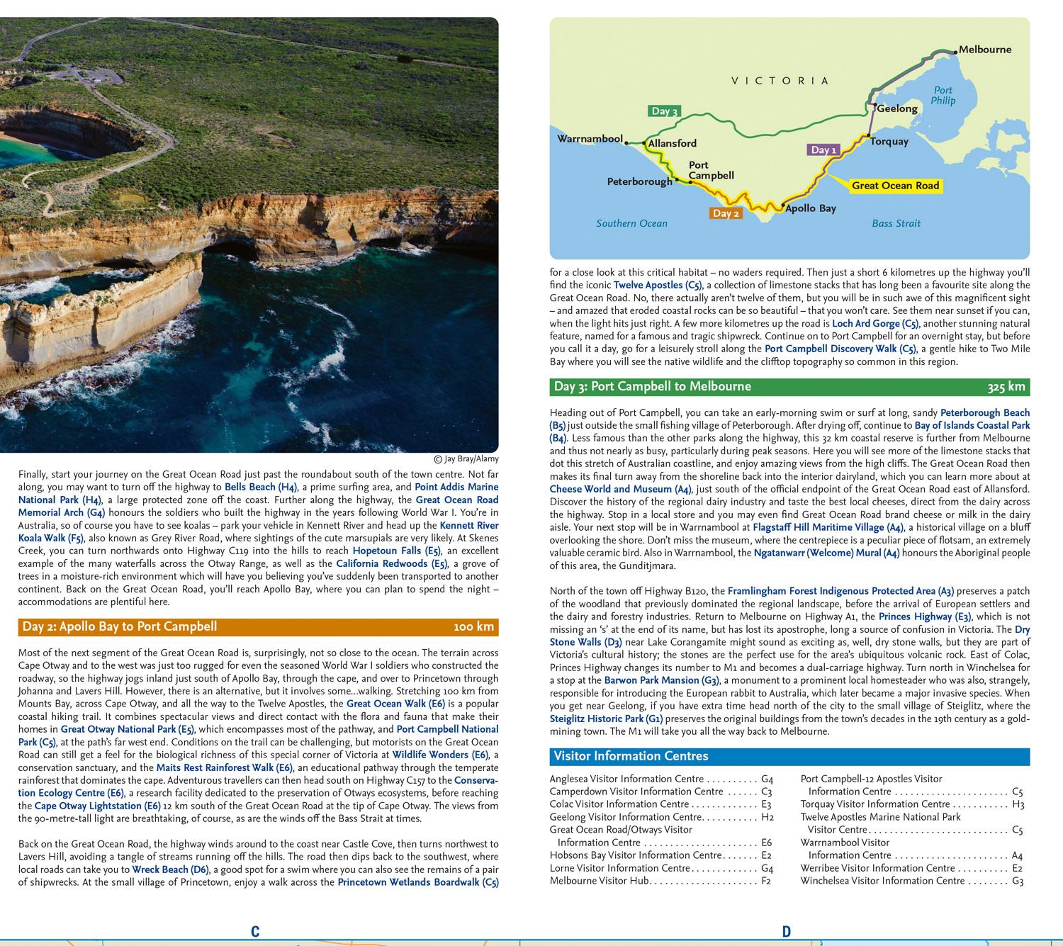 Bild: 9780008609191 | Collins The Great Ocean Road Touring Map | Collins Maps | (Land-)Karte