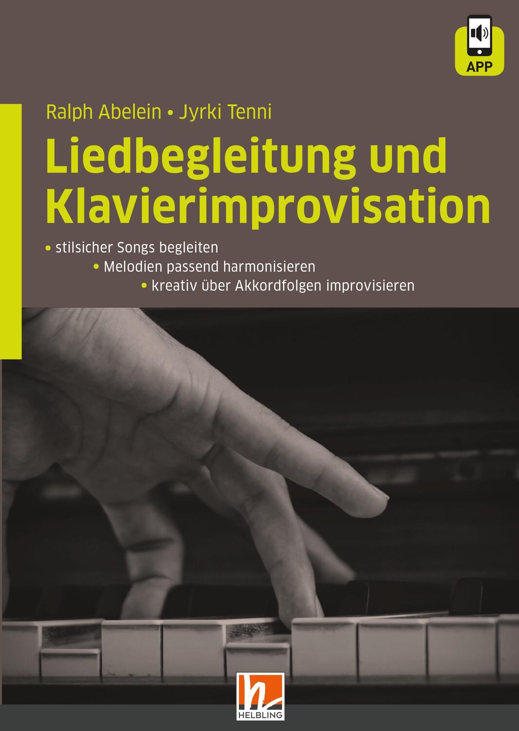 Cover: 9783862270569 | Liedbegleitung und Klavierimprovisation | Ralph Abelein (u. a.) | Buch