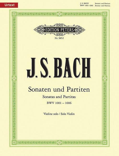 Cover: 9790014078911 | Sonaten und Partiten für Violine solo BWV 1001-1006 / URTEXT | Bach