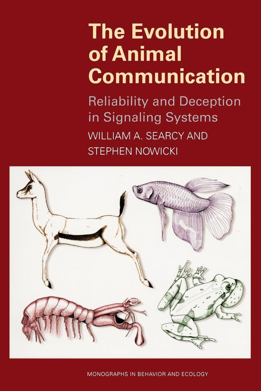 Cover: 9780691070957 | The Evolution of Animal Communication | William A. Searcy (u. a.)