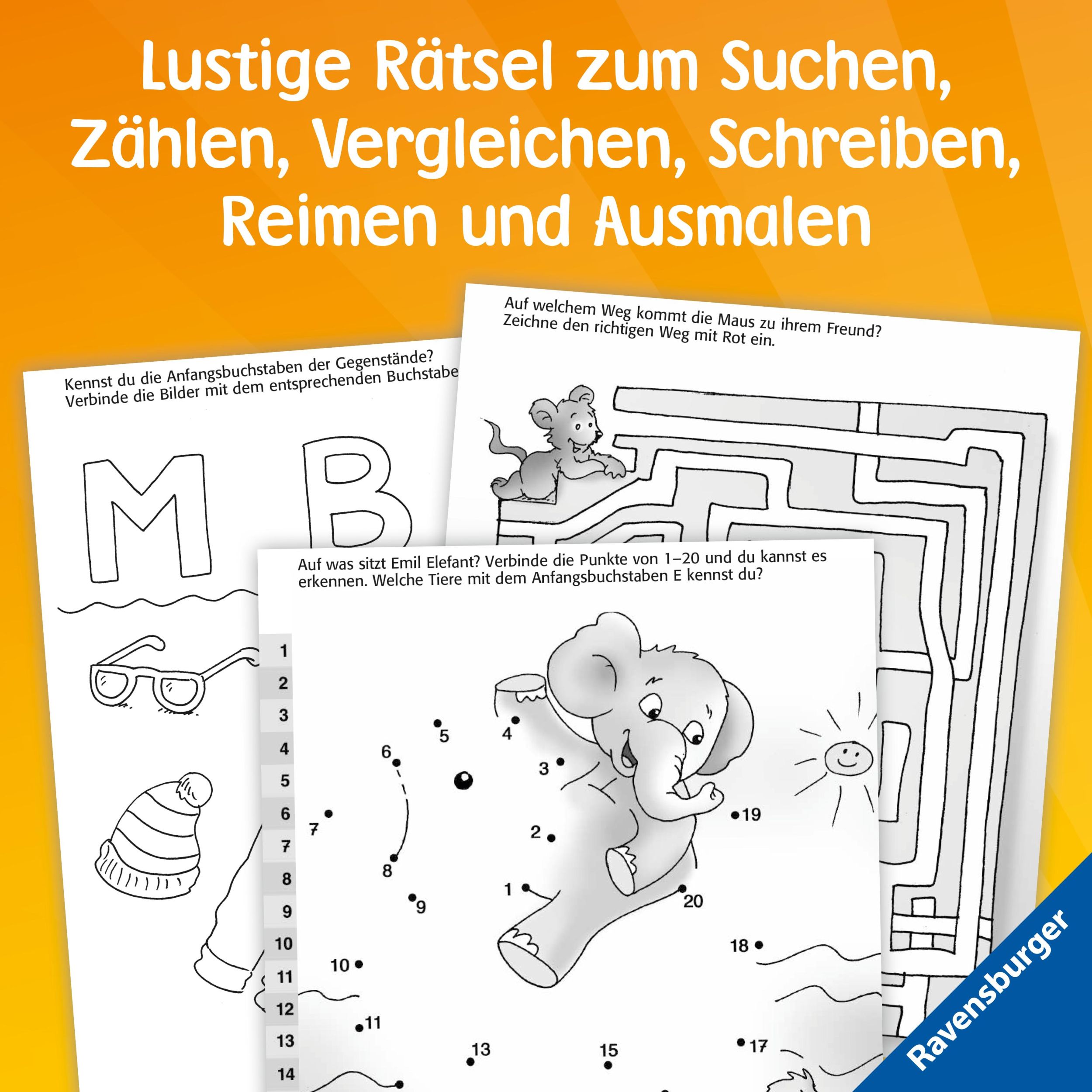 Bild: 9783473488513 | Spiel &amp; Spaß - Vorschul-Rätselspaß für unterwegs | Stefan Lohr | Buch