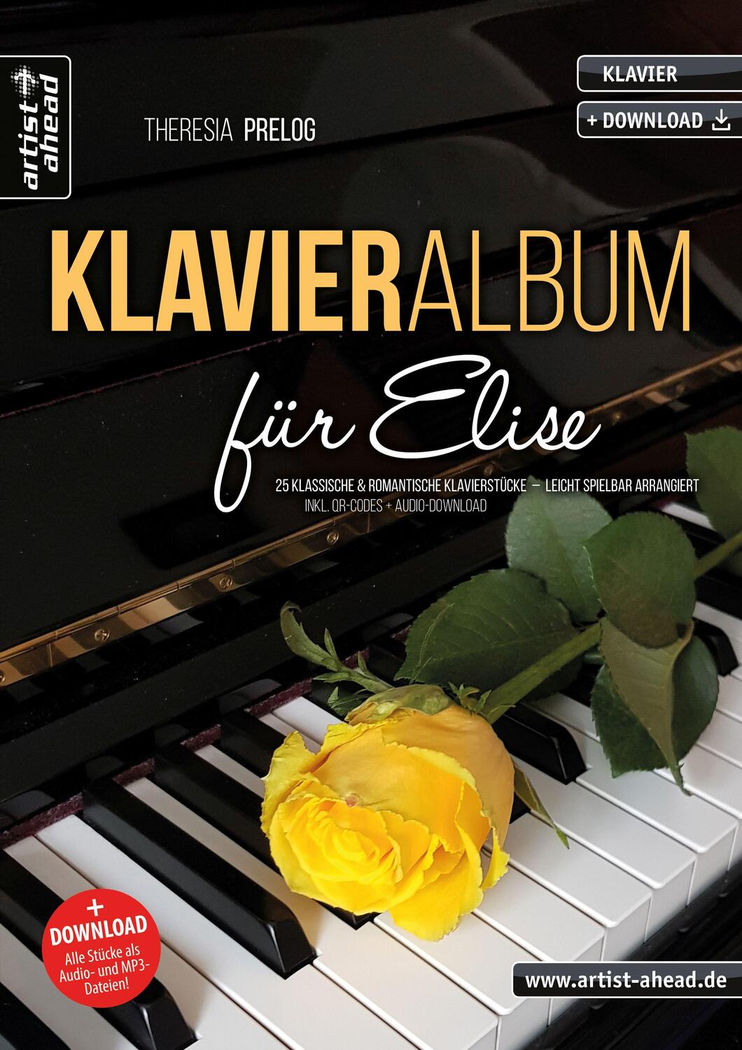 Cover: 9783866422155 | Klavieralbum für Elise | Theresia Prelog | Broschüre | 48 S. | Deutsch