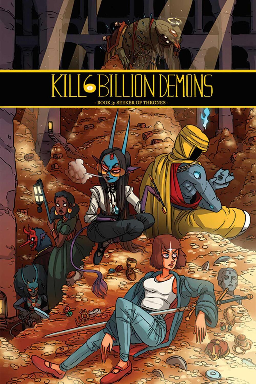 Cover: 9781534312012 | Kill 6 Billion Demons Book 3 | Tom Parkinson-Morgan | Taschenbuch