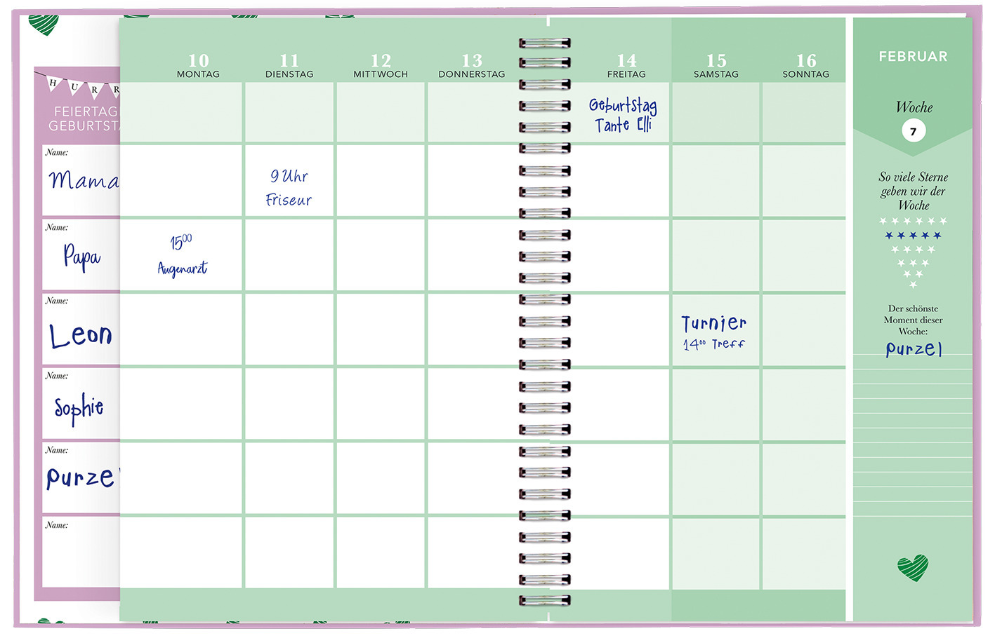 Bild: 4251693903949 | Familienplaner 2025 | Elma van Vliet | Kalender | Spiralbindung | 2025