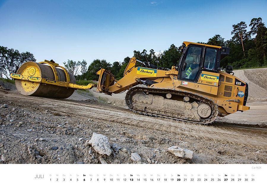 Bild: 9783966648073 | Baumaschinen Kalender 2025 | Thomas Wilk | Kalender | 14 S. | Deutsch