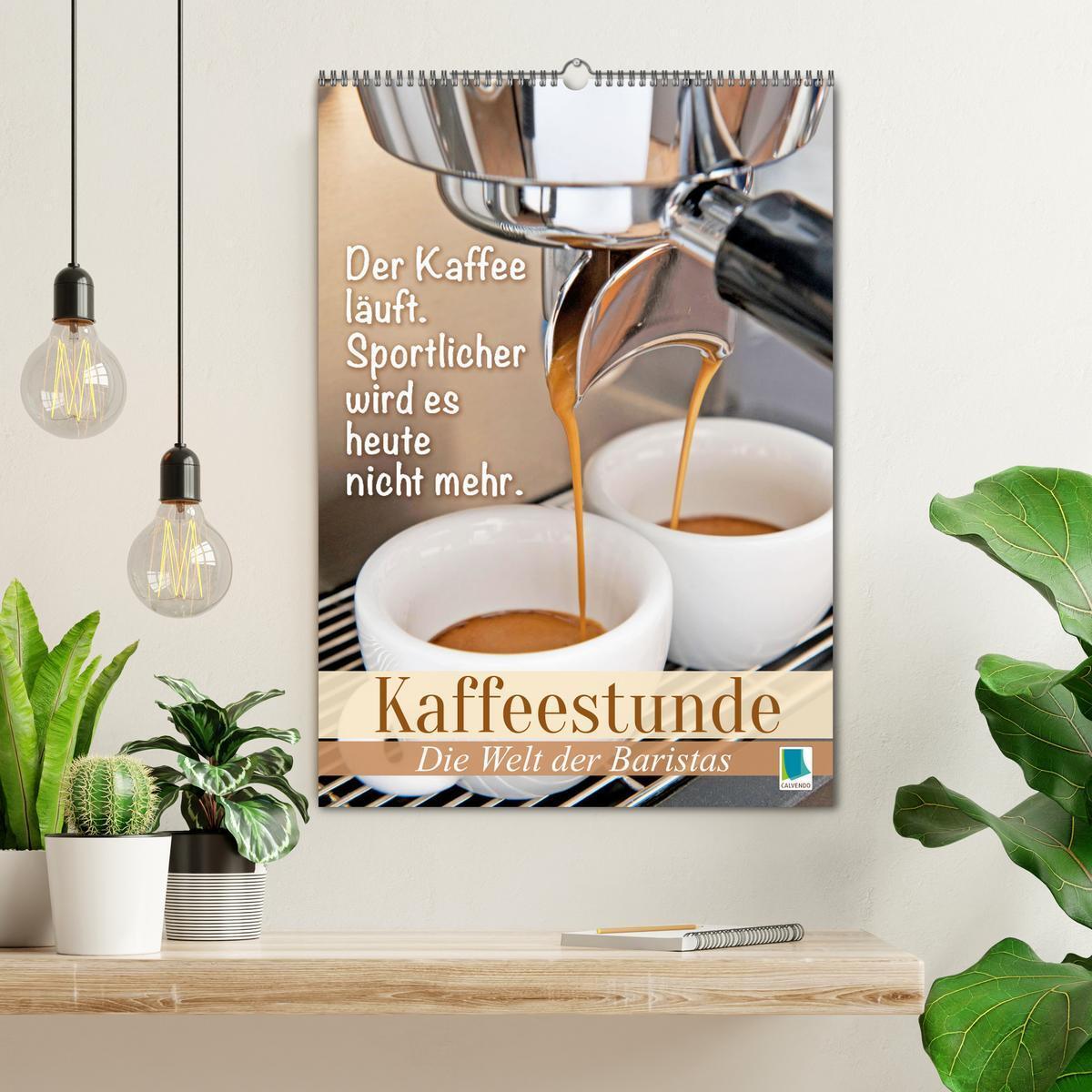 Bild: 9783435857487 | Kaffeestunde: Die Welt der Baristas (Wandkalender 2025 DIN A2...