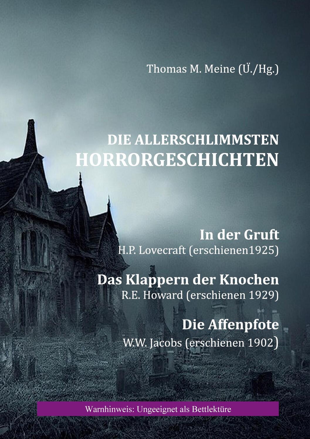 Cover: 9783757813147 | Die allerschlimmsten Horrorgeschichten | H. P. Lovecraft (u. a.)