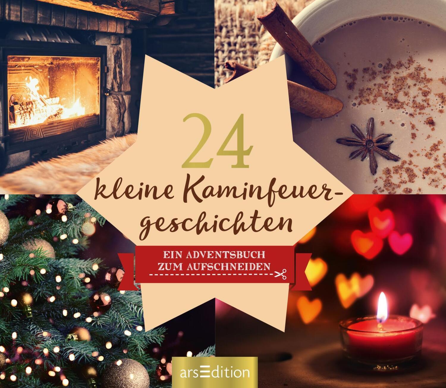 Bild: 9783845830520 | 24 kleine Kaminfeuergeschichten - Ein Adventskalender mit 24...