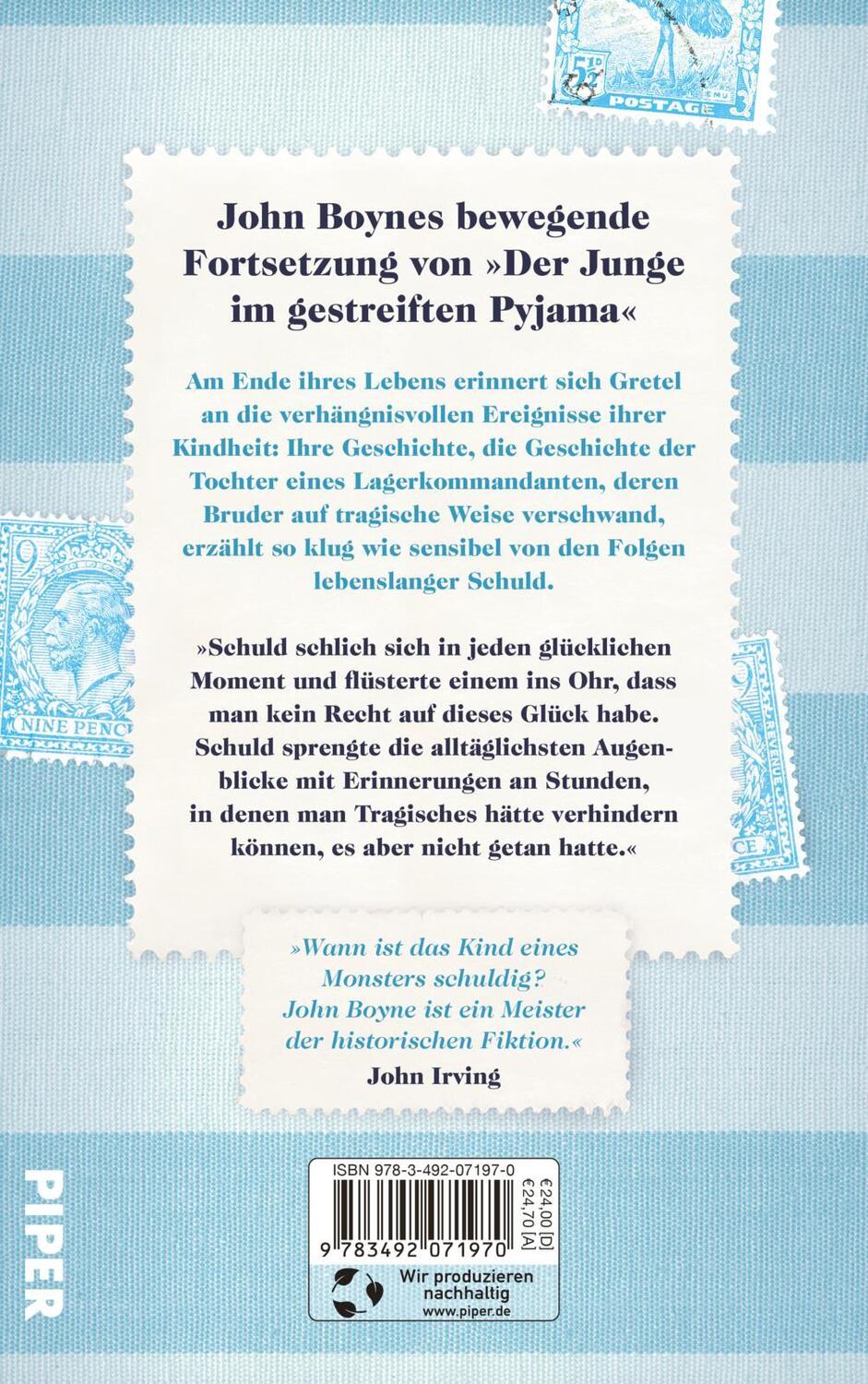 Rückseite: 9783492071970 | Als die Welt zerbrach | John Boyne | Buch | 416 S. | Deutsch | 2022