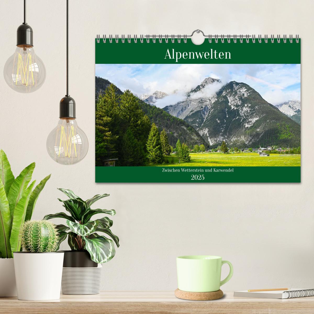 Bild: 9783457127759 | Alpenwelten-Zwischen Wetterstein und Karwendel (Wandkalender 2025...