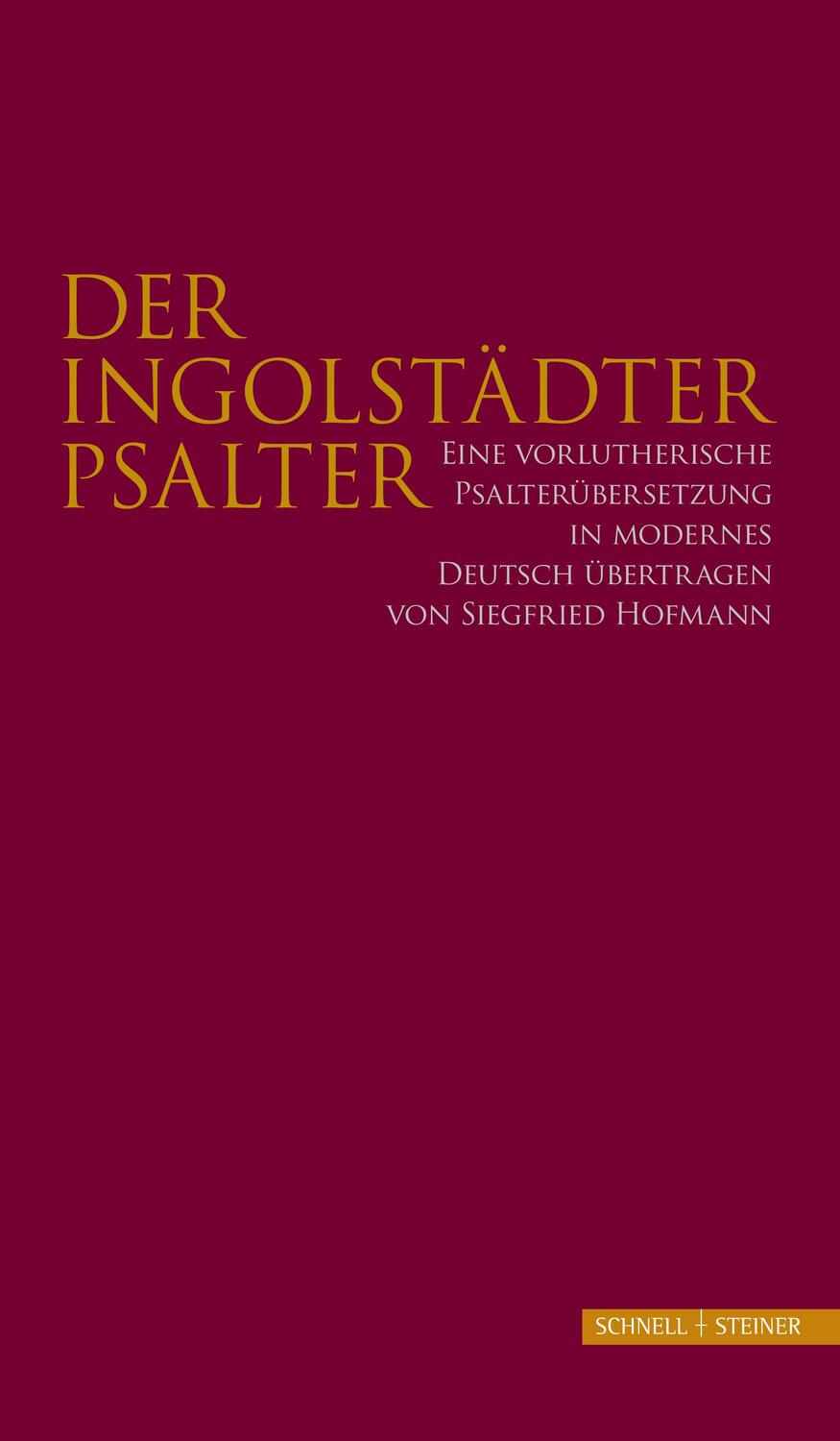 Cover: 9783795432959 | Der Ingolstädter Psalter | Ludwig Brandl | Buch | 208 S. | Deutsch