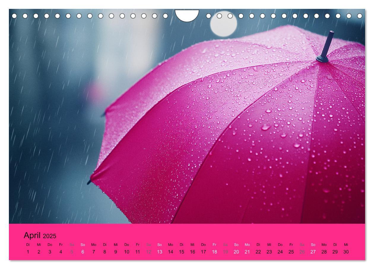 Bild: 9783457203873 | Kalender in PINK (Wandkalender 2025 DIN A4 quer), CALVENDO...