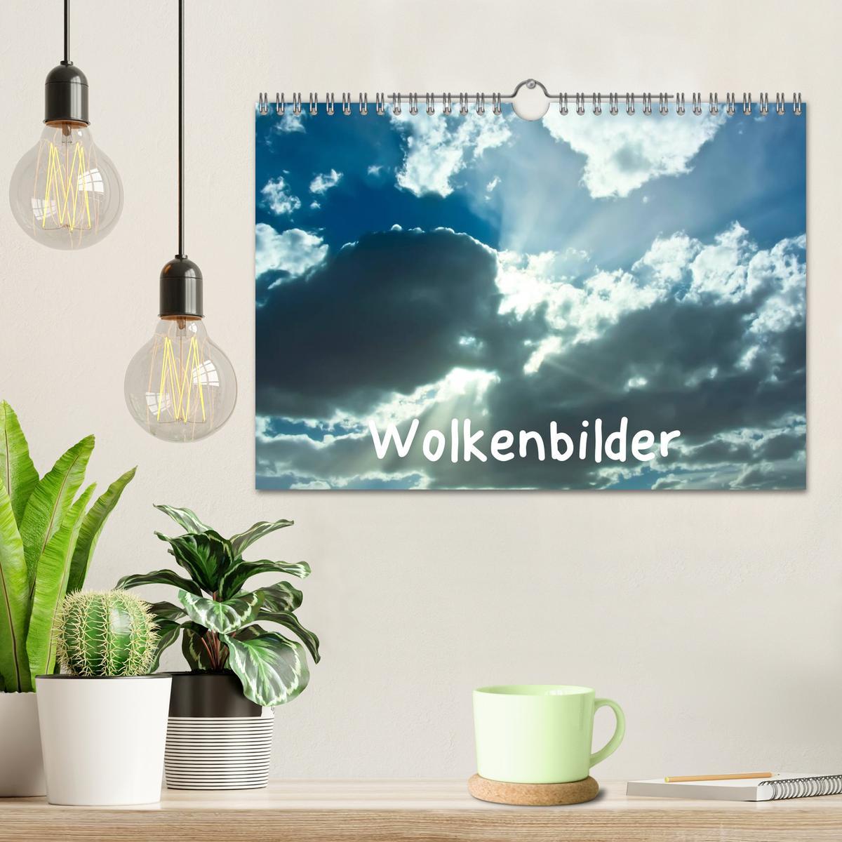 Bild: 9783435832828 | Wolkenbilder (Wandkalender 2025 DIN A4 quer), CALVENDO Monatskalender