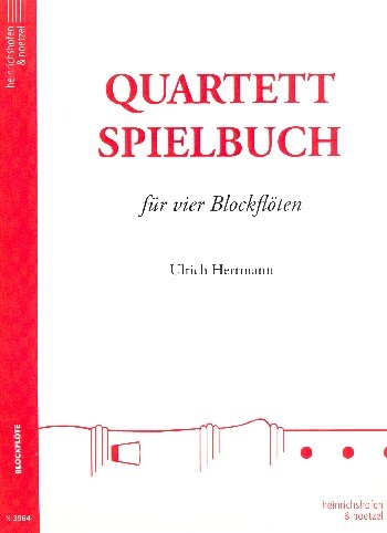 Cover: 9790204539642 | Quartet Spielbuch 1 | Ulrich Herrmann | Partitur + Stimmen | 2012