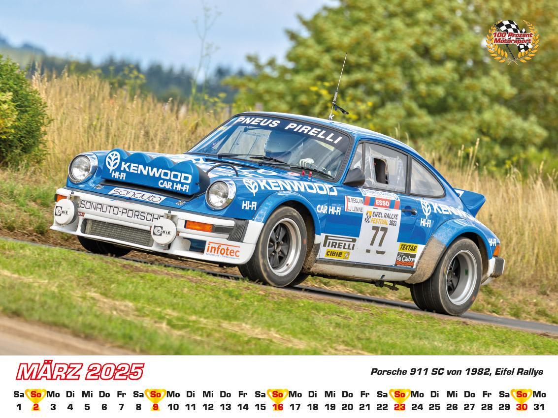 Bild: 9783948794729 | Porsche im Rennsport Kalender 2025 | Frank Pommer | Kalender | Deutsch