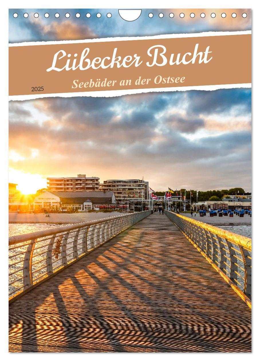 Cover: 9783383830716 | Lübecker Bucht Seebäder an der Ostsee (Wandkalender 2025 DIN A4...