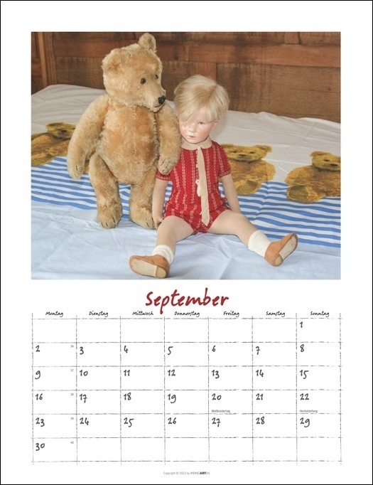 Bild: 9783840085512 | Käthe Kruse Puppen. Fotokalender 2024 mit Nostalgie-Faktor....