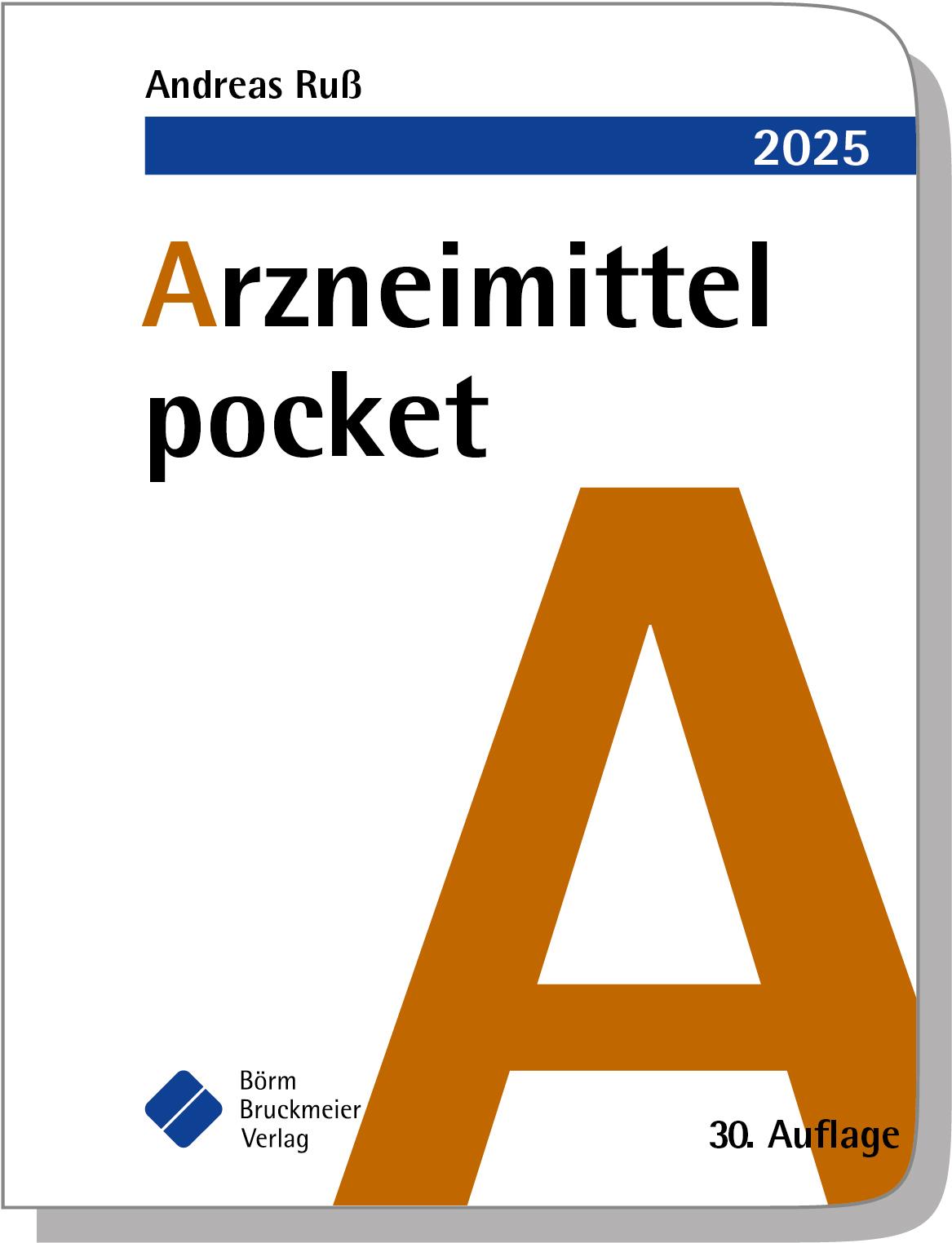 Cover: 9783898628495 | Arzneimittel pocket 2025 | Andreas Ruß | Taschenbuch | Medizin pocket