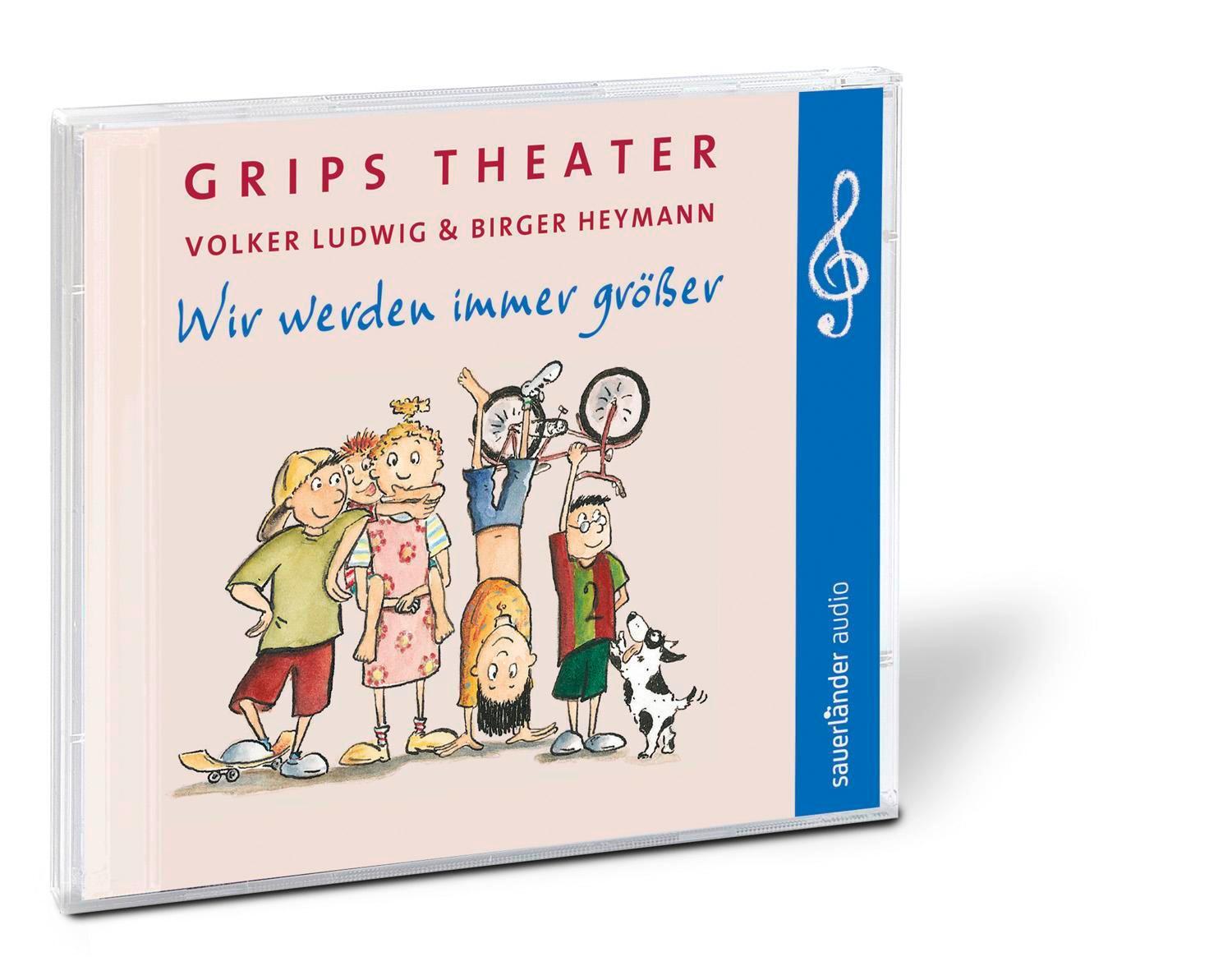 Bild: 9783839845738 | Wir werden immer größer | Volker Ludwig (u. a.) | Audio-CD | 45 Min.