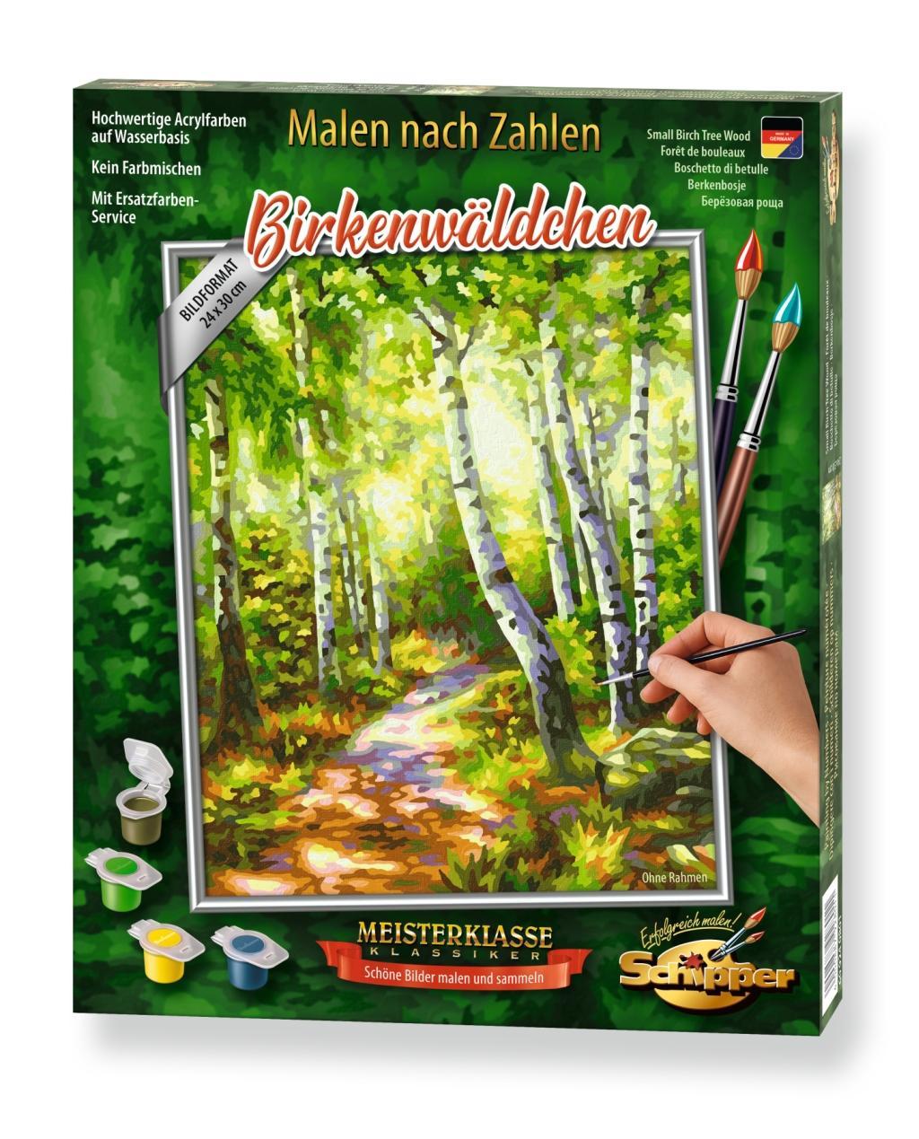 Bild: 4000887928011 | Schipper Malen nach Zahlen - Birkenwäldchen | Schipper | Spiel | 2019