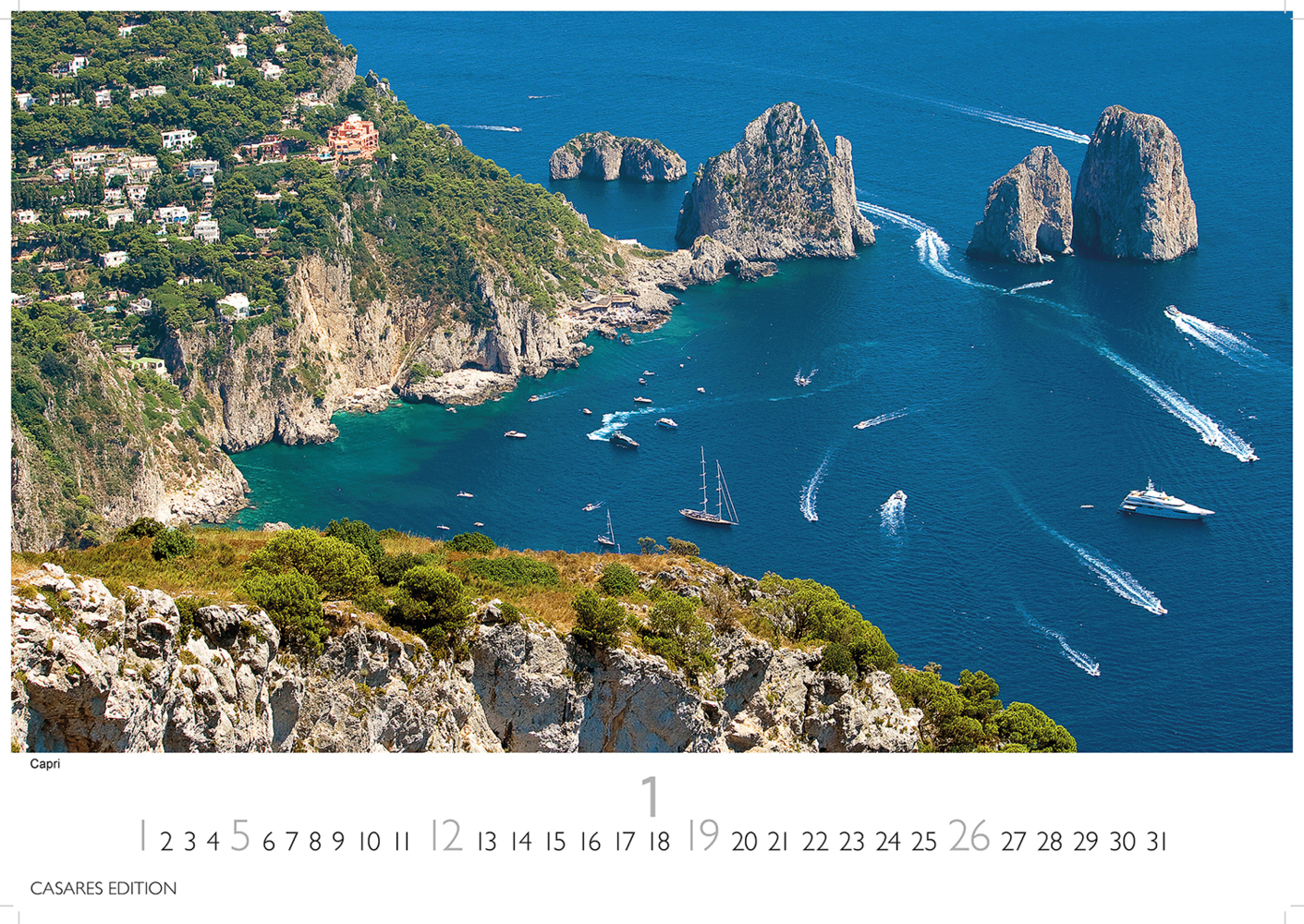 Bild: 9781835240267 | Golf von Neapel 2025 L 35x50cm | Amalfi/Capri/Ischia | Kalender | 2025