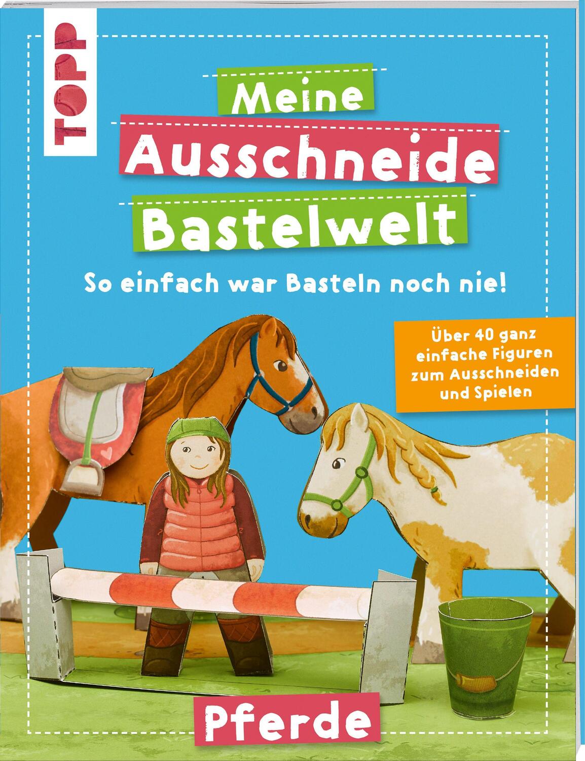 Cover: 9783772478338 | Meine Ausschneide-Bastelwelt Pferde | Taschenbuch | Deutsch | 2020