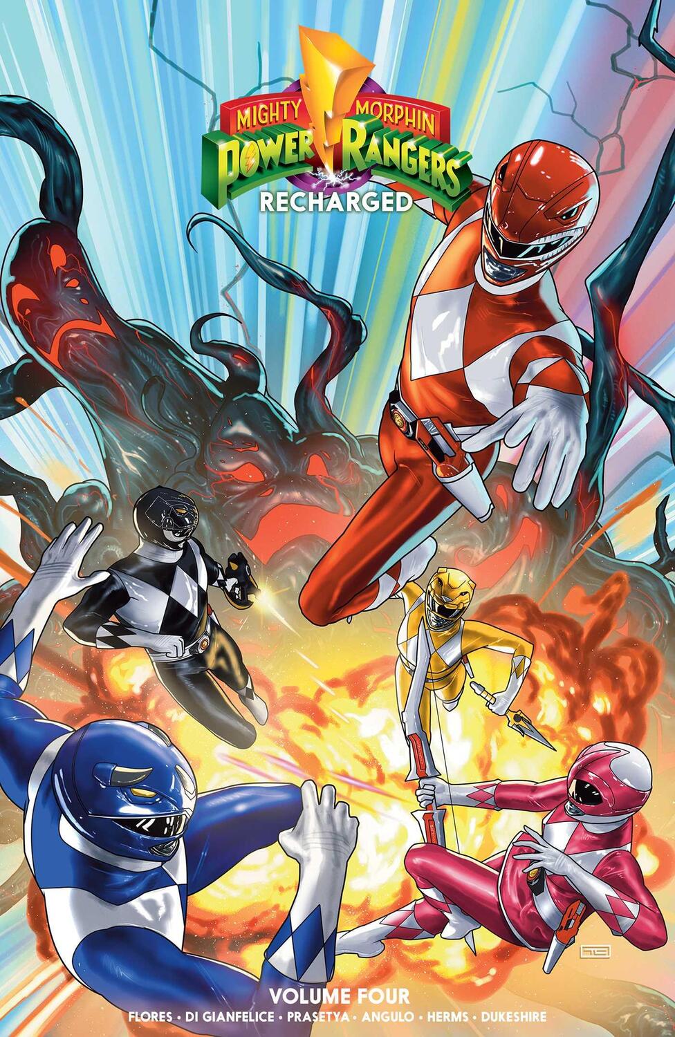 Cover: 9781608861576 | Mighty Morphin Power Rangers: Recharged Vol. 4 | Melissa Flores | Buch
