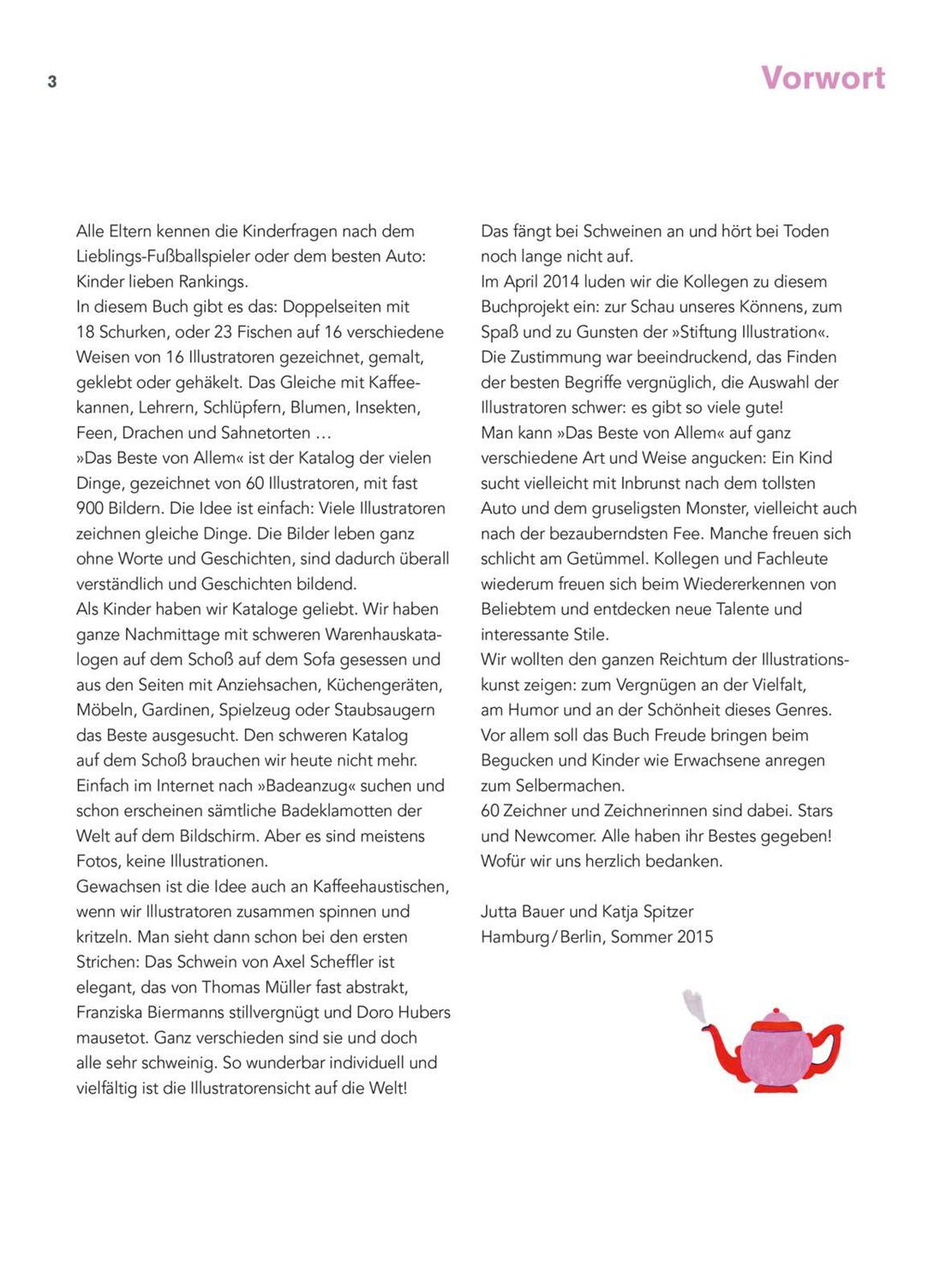 Bild: 9783848900978 | Das Beste von Allem | Jutta Bauer (u. a.) | Buch | 111 S. | Deutsch