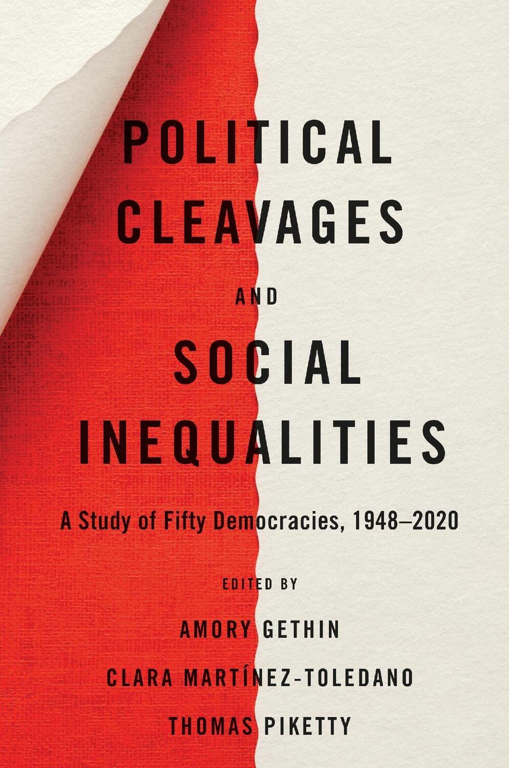 Cover: 9780674248427 | Political Cleavages and Social Inequalities | Amory Gethin (u. a.)