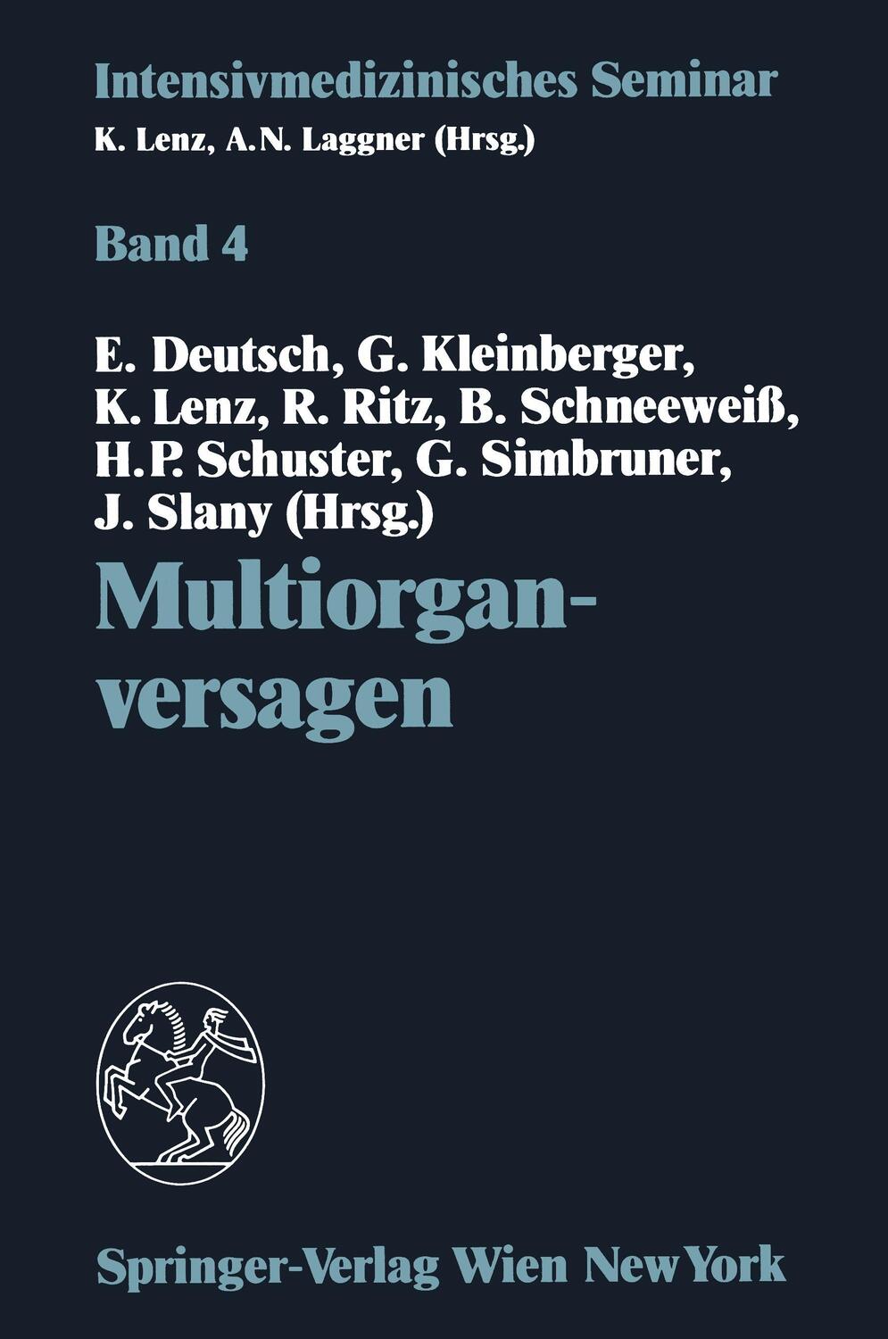 Cover: 9783211823347 | Multiorganversagen | Erwin Deutsch (u. a.) | Taschenbuch | Paperback