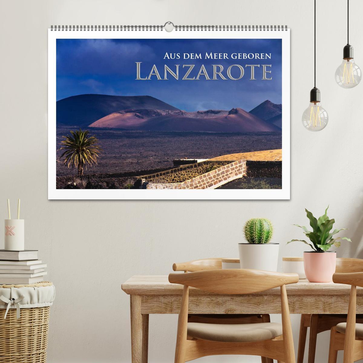 Bild: 9783435708000 | Aus dem Meer geboren - Lanzarote (Wandkalender 2025 DIN A2 quer),...