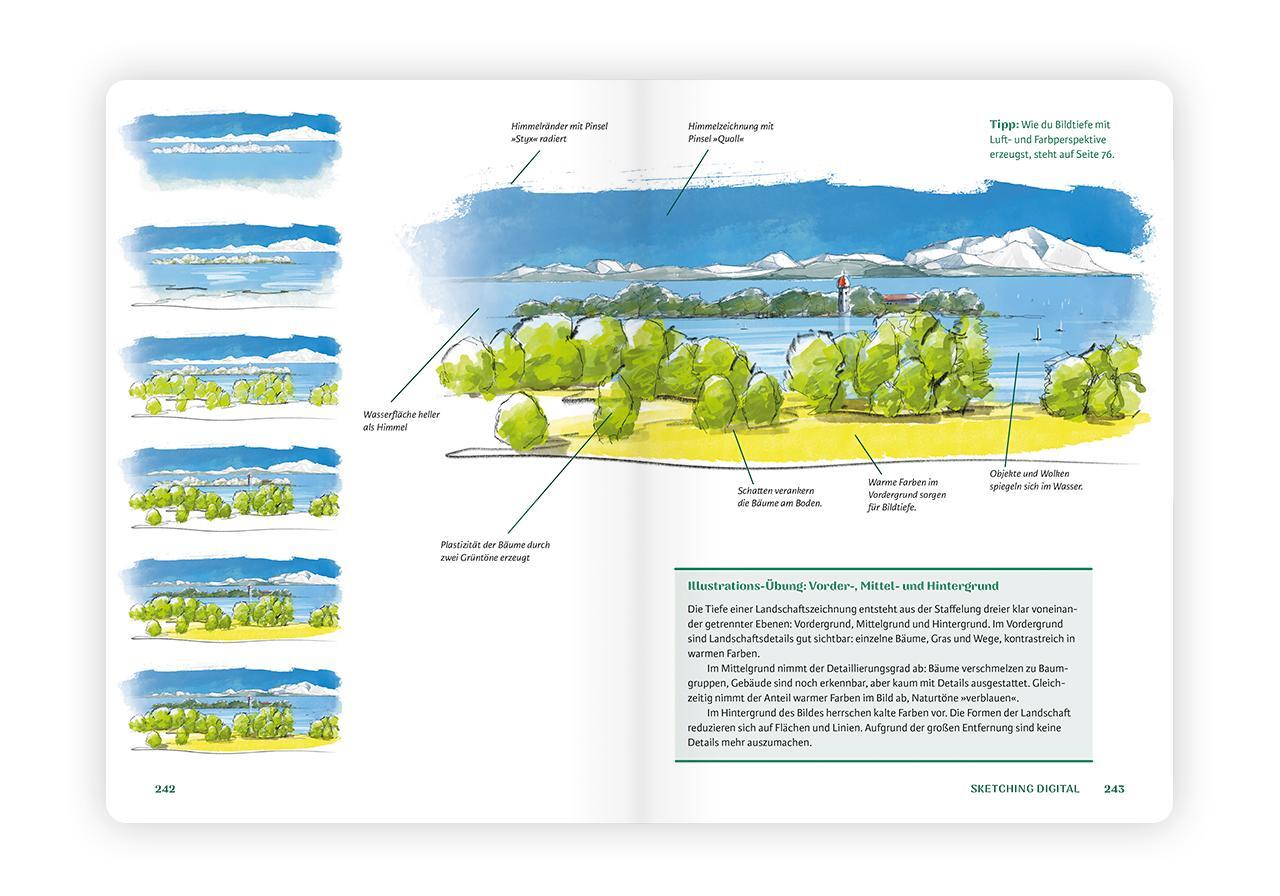 Bild: 9783874399784 | Ins Freie! Draußen zeichnen | Tilo Schneider | Taschenbuch | 256 S.