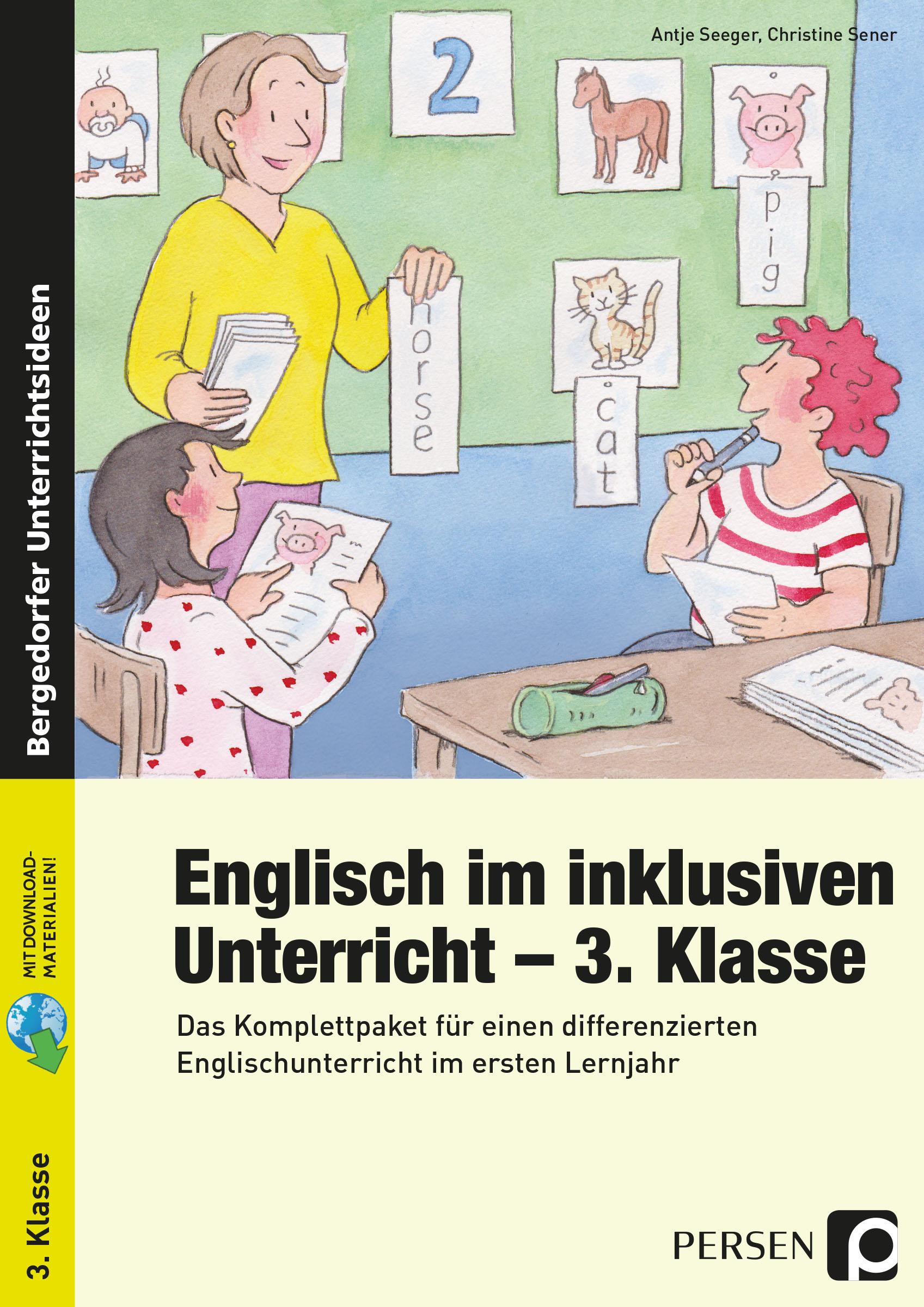 Cover: 9783403236474 | Englisch im inklusiven Unterricht - 3. Klasse | Sener (u. a.) | Bundle