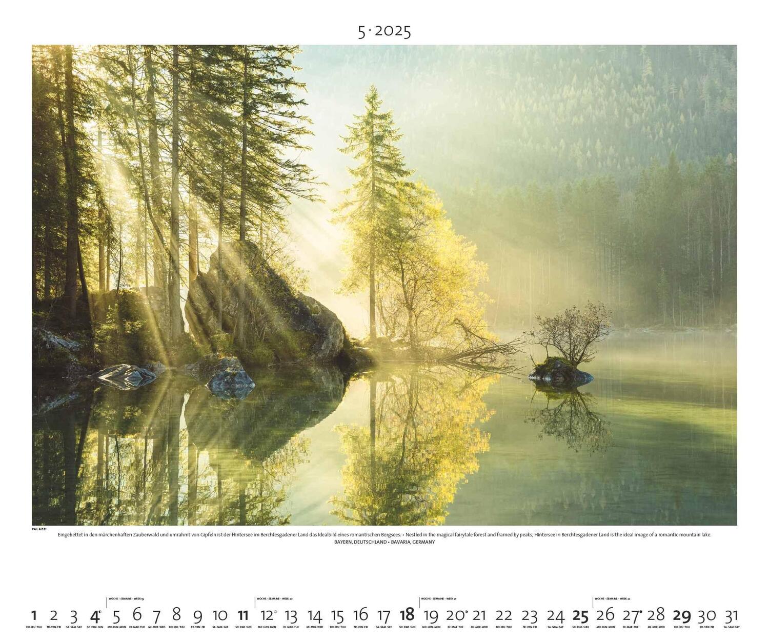 Bild: 4251734300751 | Landschaft im Licht 2025 - Bild-Kalender - Poster-Kalender - 60x50