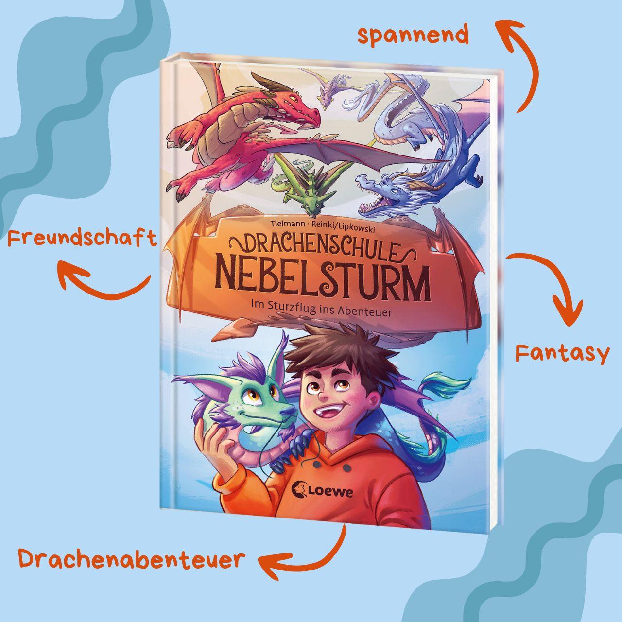 Bild: 9783743216907 | Drachenschule Nebelsturm (Band 1) - Im Sturzflug ins Abenteuer | Buch